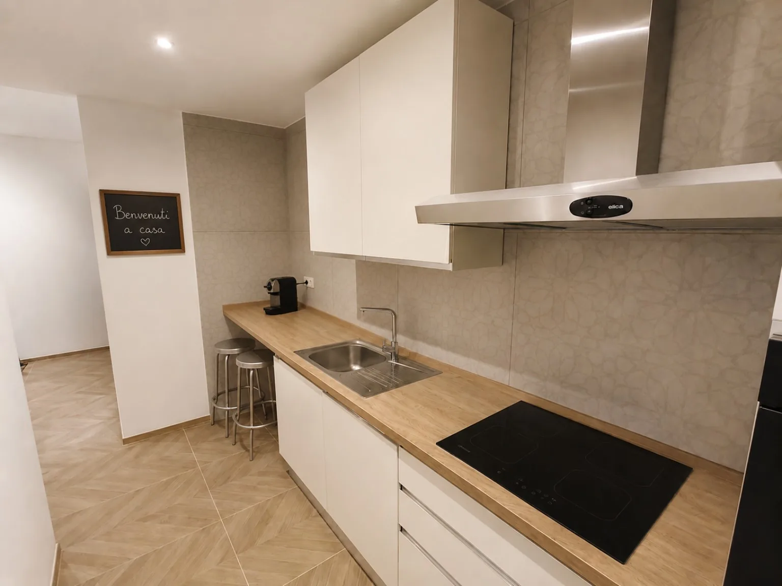 Cucina con induzione