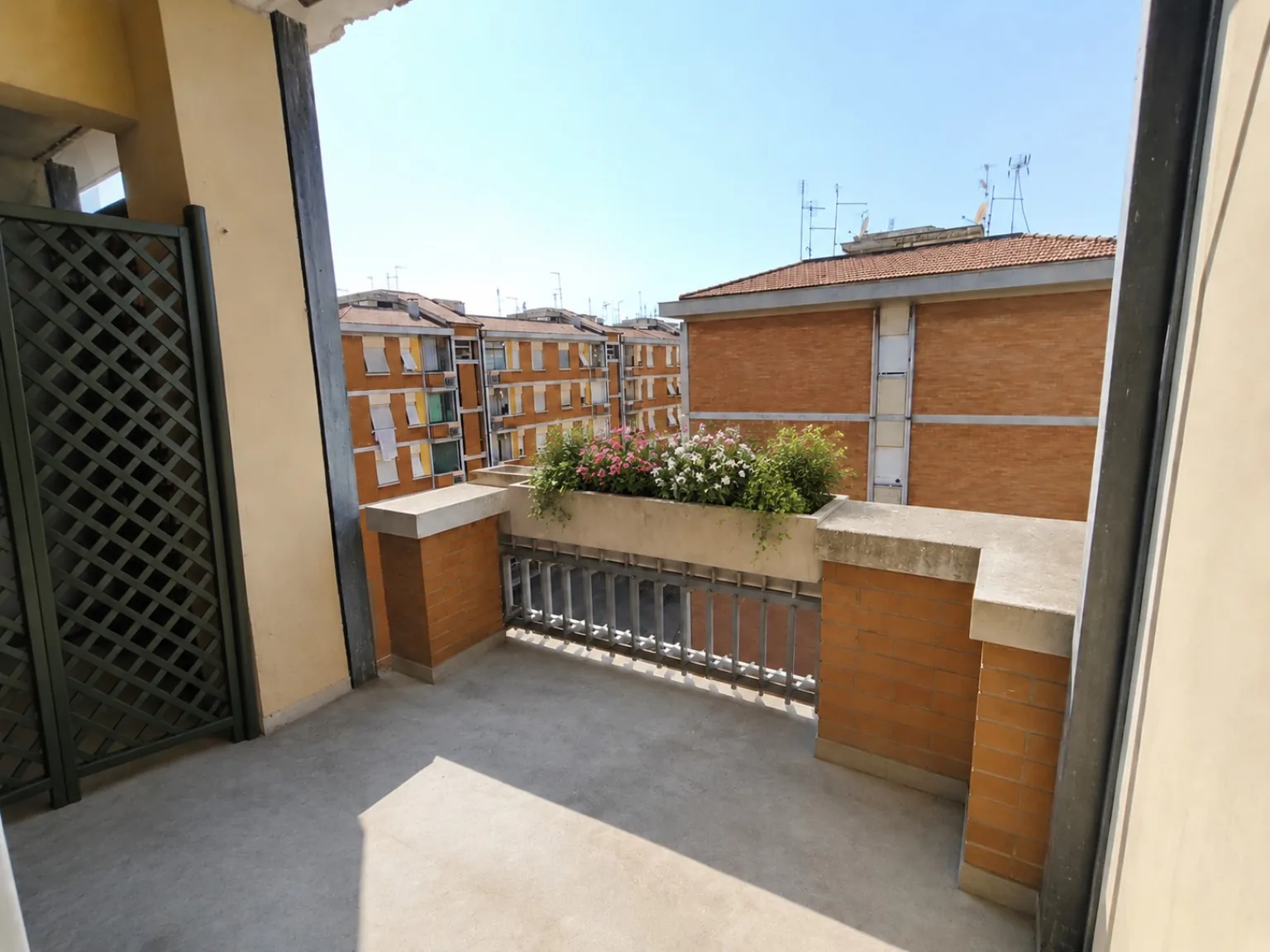 Terrazzo privato della Camera Tortora